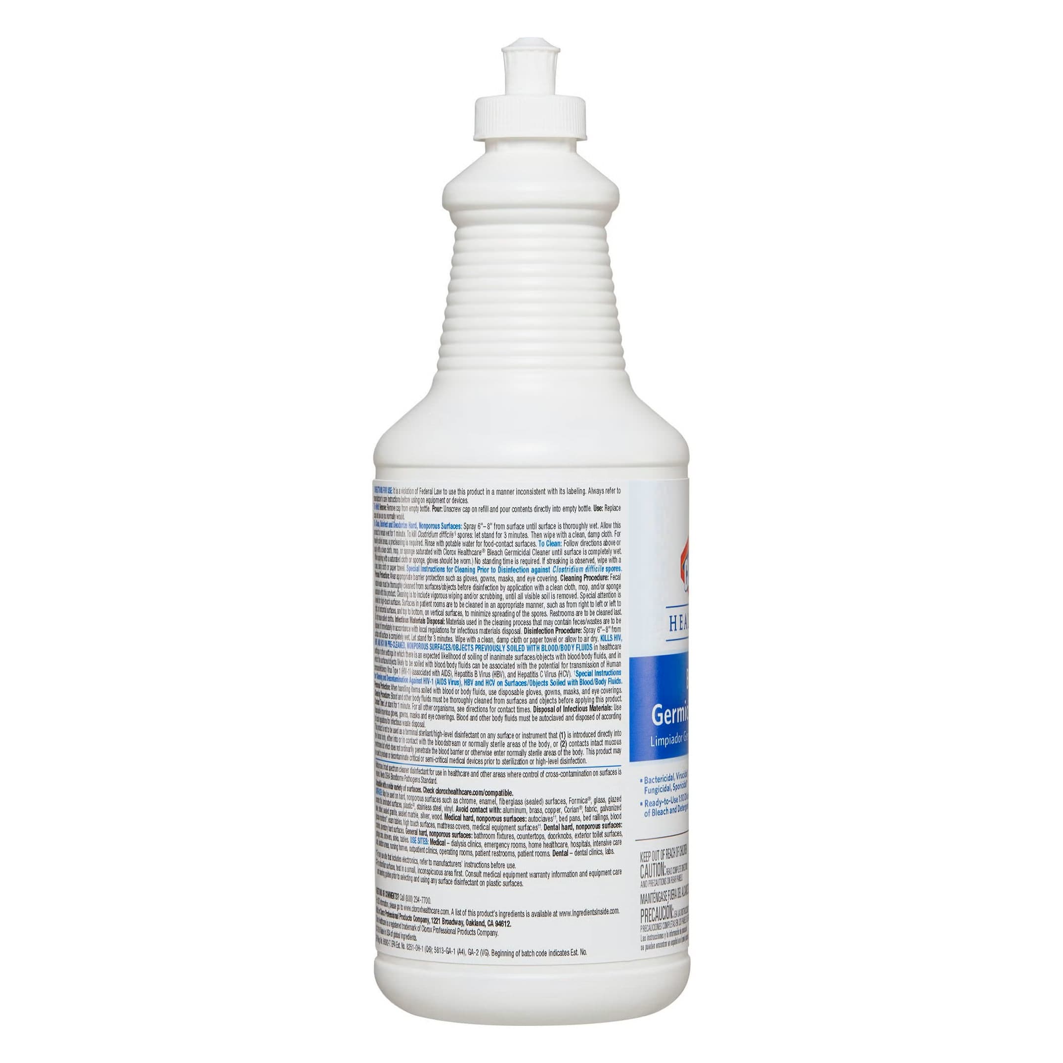 Clorox Healthcare Surface Disinfectant Cleaner Bottle Liquid NonSterile - Image 2