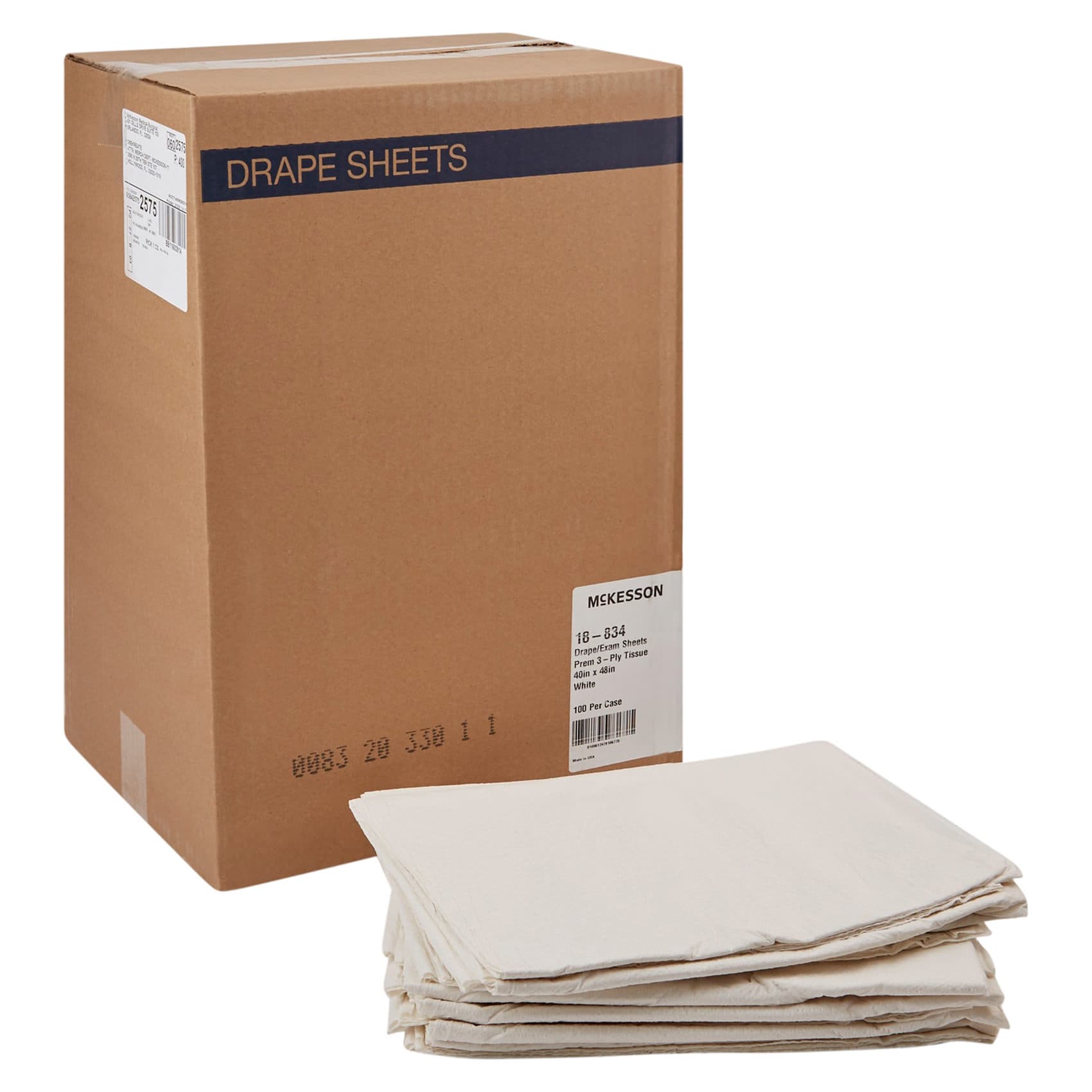 McKesson General Purpose Physical Exam Drape 3-Ply