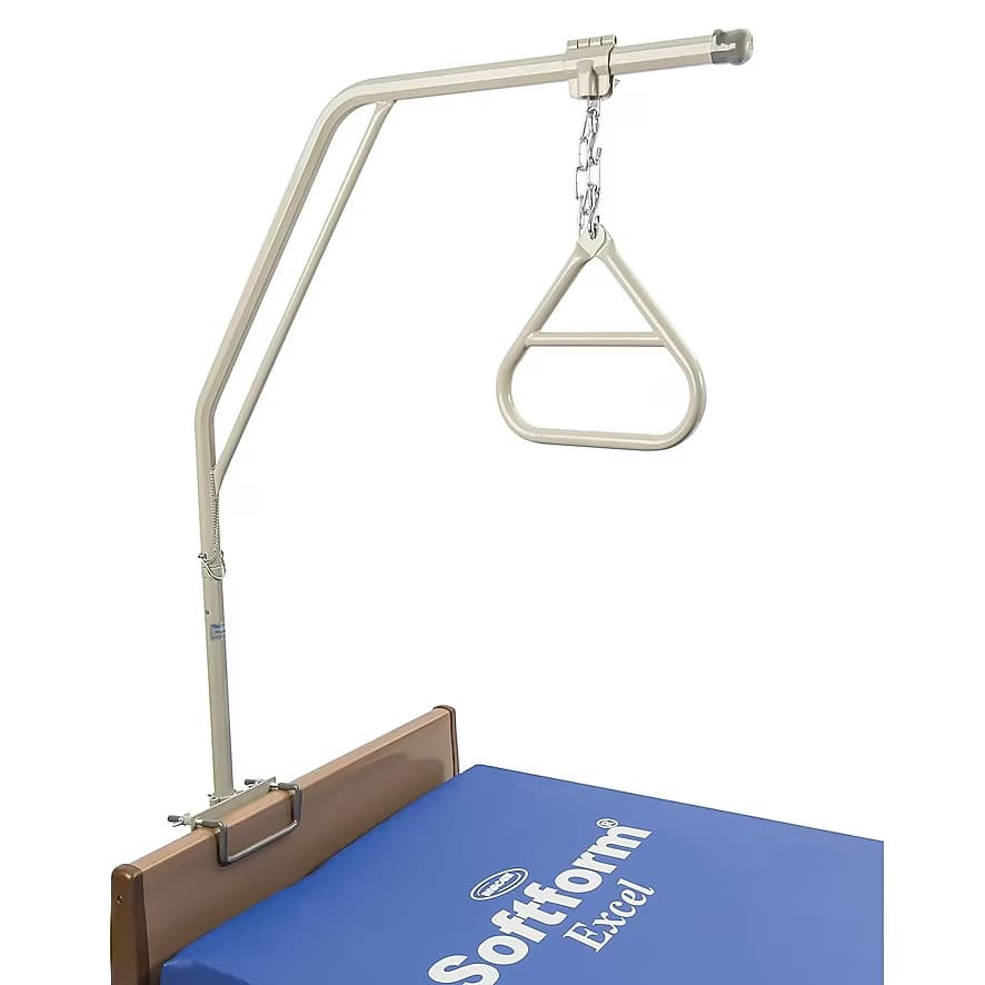 Invacare Fixed Offset Trapeze Bar with Trapeze - Image 1