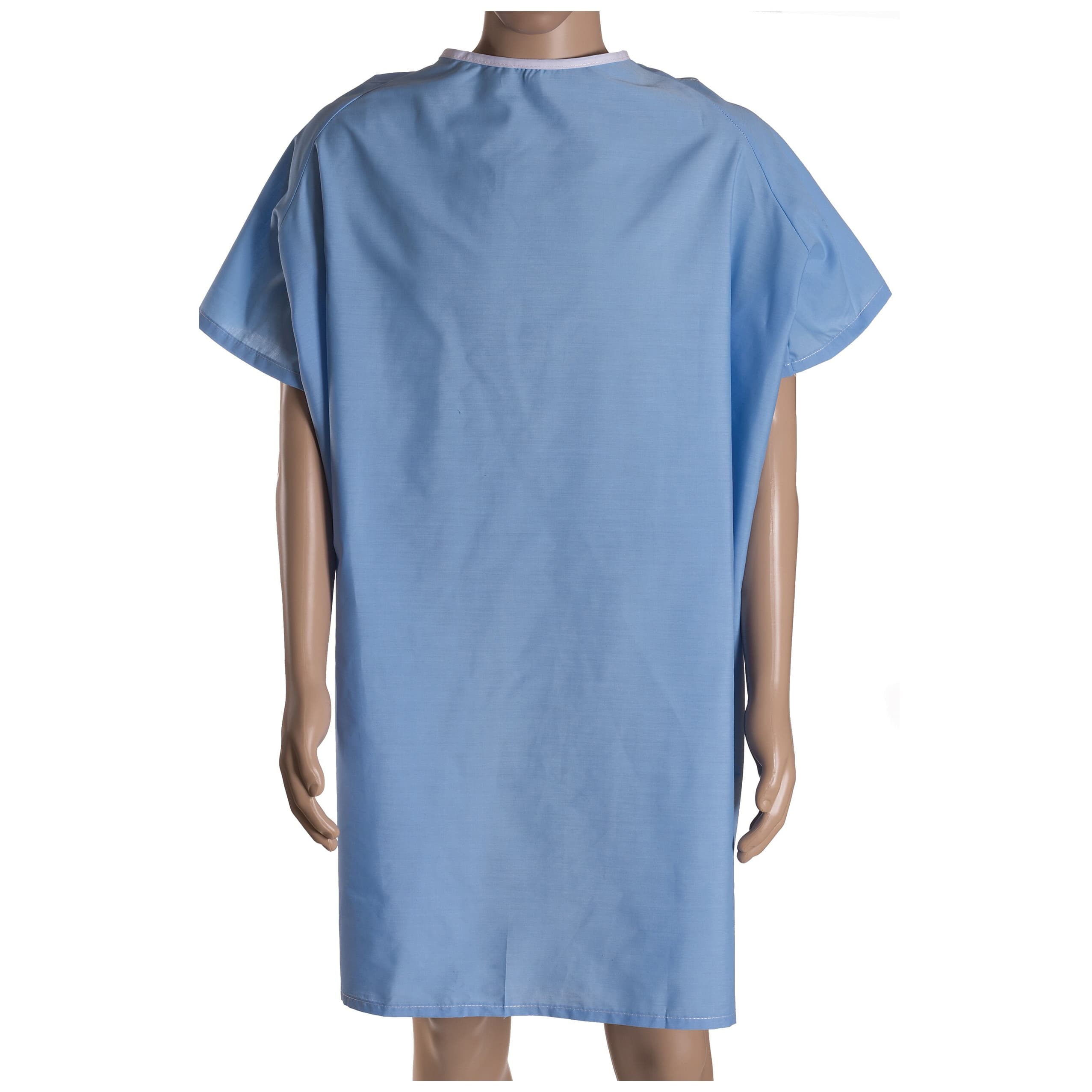 DMI Easy Access Snap Gown, Blue - Each - Image 1