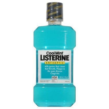 Listerine Cool Mint Antiseptic Mouthwash, 500mL - Each