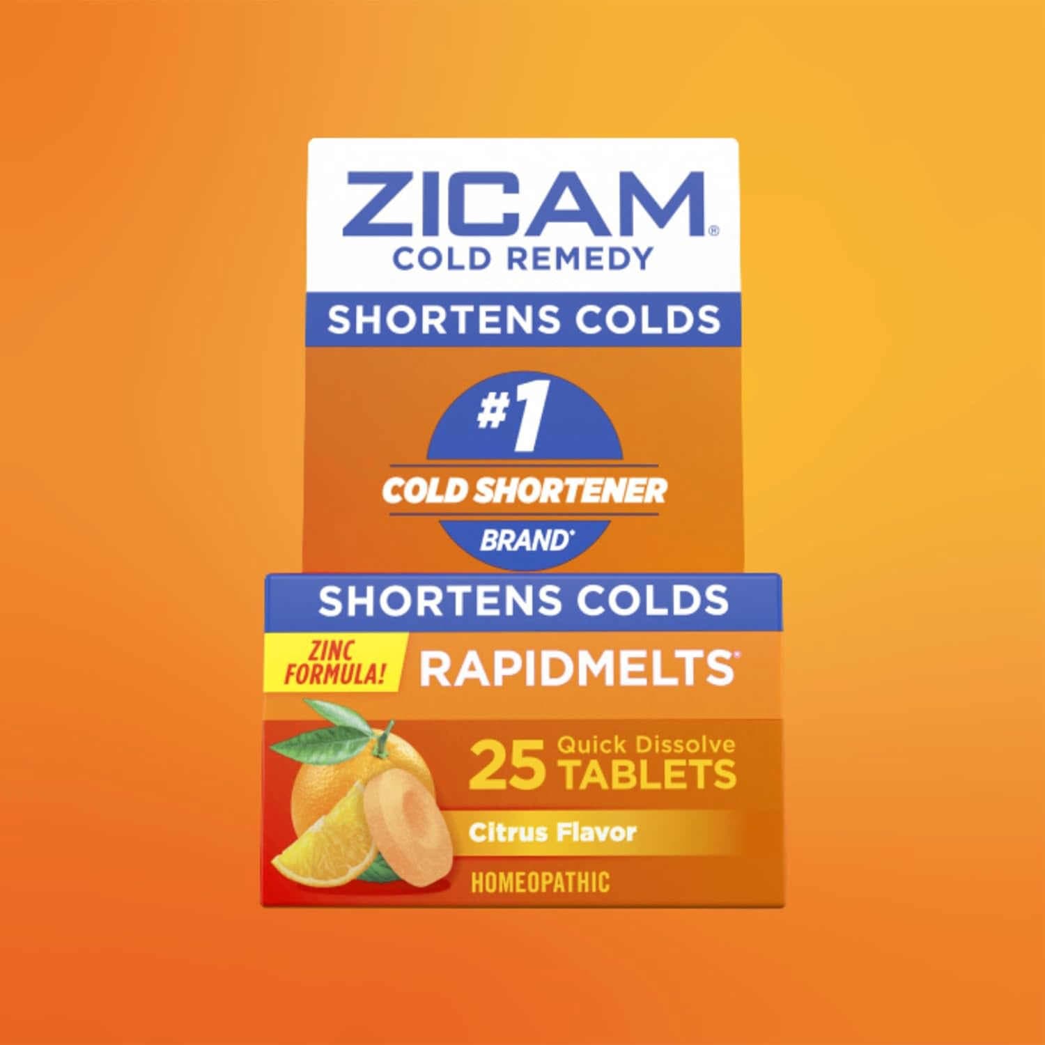 Zicam Zinc Cold Remedy RapidMelts,Citrus Flavor - 25 Count - Image 4