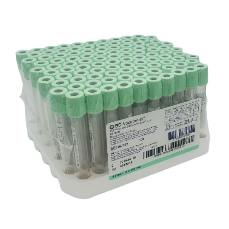 BD Vacutainer PST Venous Blood Collection Tube, 4.5 mL