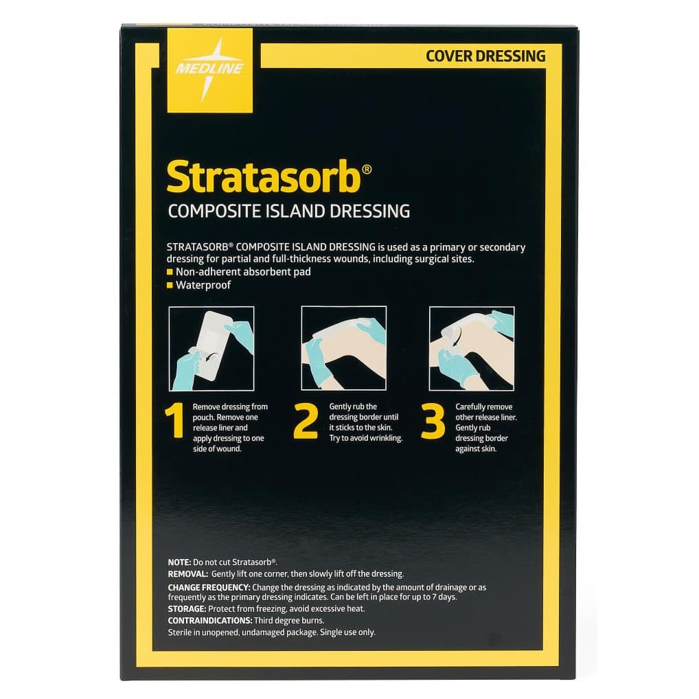 Stratasorb Composite Island Wound Dressing - Image 3