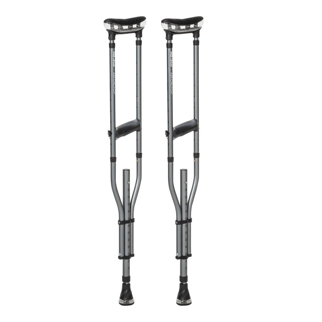 Drive Air-Crutch - Gray - Pair - Image 1