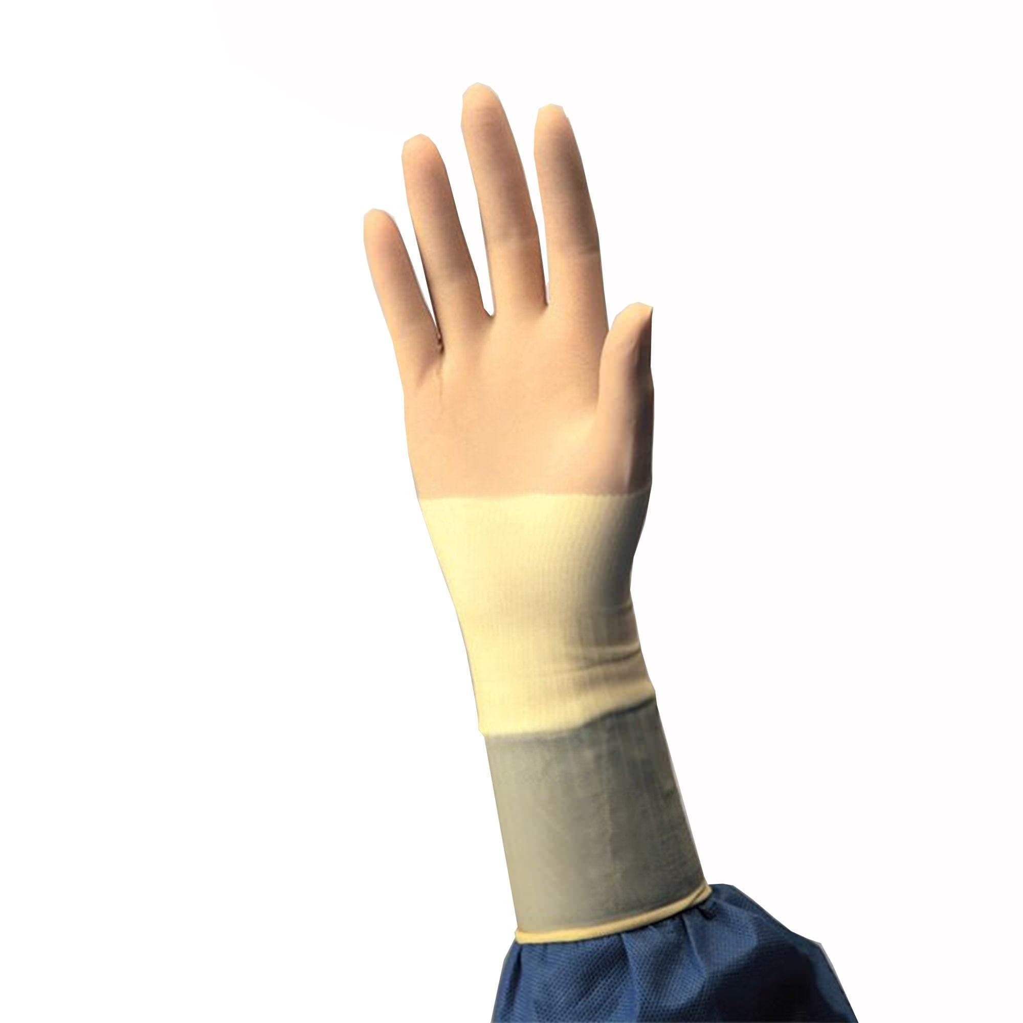 Protexis PI Surgical Glove, Powder-Free, Ivory, Size 8 - Pair - Image 1