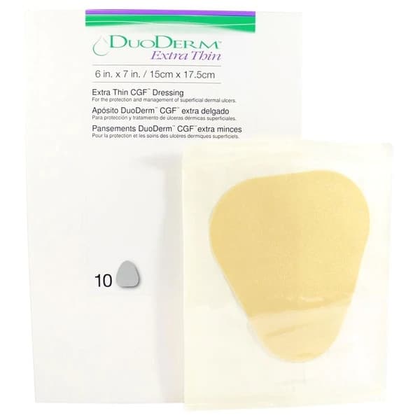 DuoDERM Extra Thin Hydrocolloid Dressing, Beige - Image 8