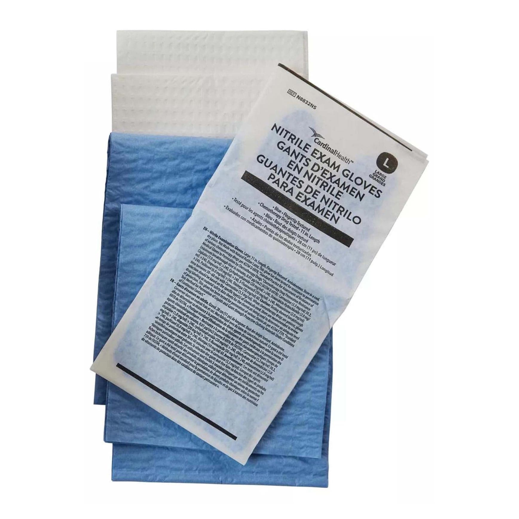 Cardinal Health Dry Skin Prep Scrub Tray - Case of 20 - Image 3