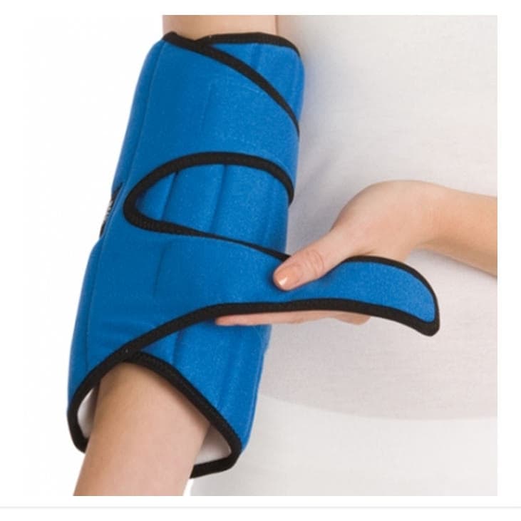 ProCare Adjustable Elbow Wrap, Blue, Extra Large - Each - Image 1