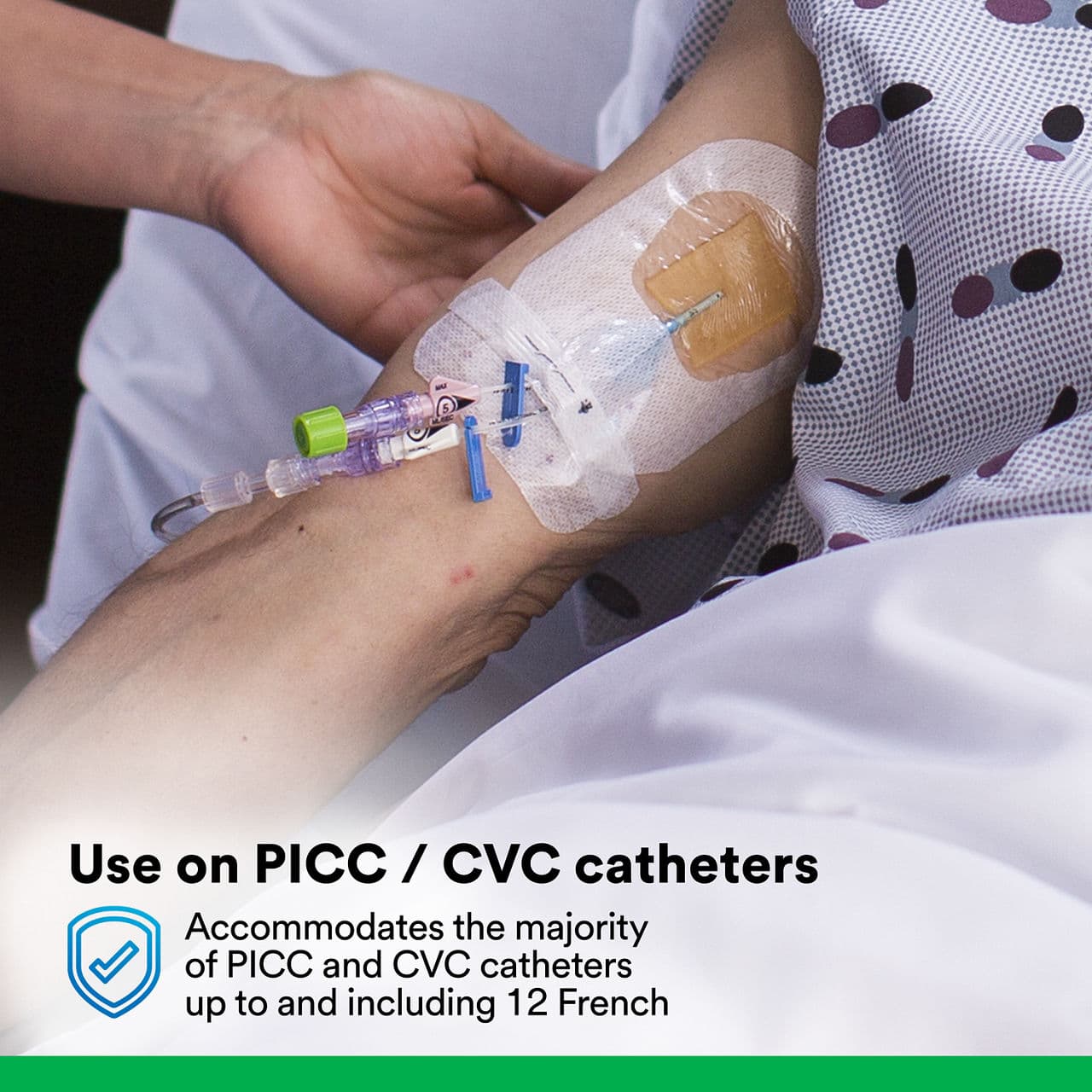 3M PICC-CVC Securement Device + Tegaderm CHG IV Dressing - Image 3