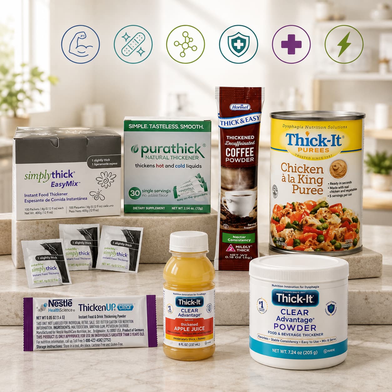 Thickened Foods & Beverages for Dysphagia category