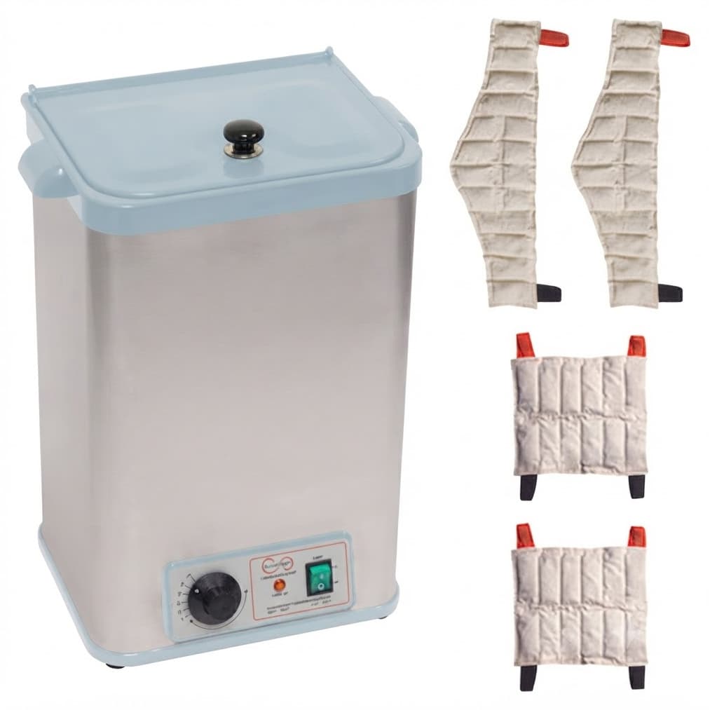 Relief Pak Heating Unit, Stationary With 2 Standard And 2 Neck Pack, 110V - Image 1