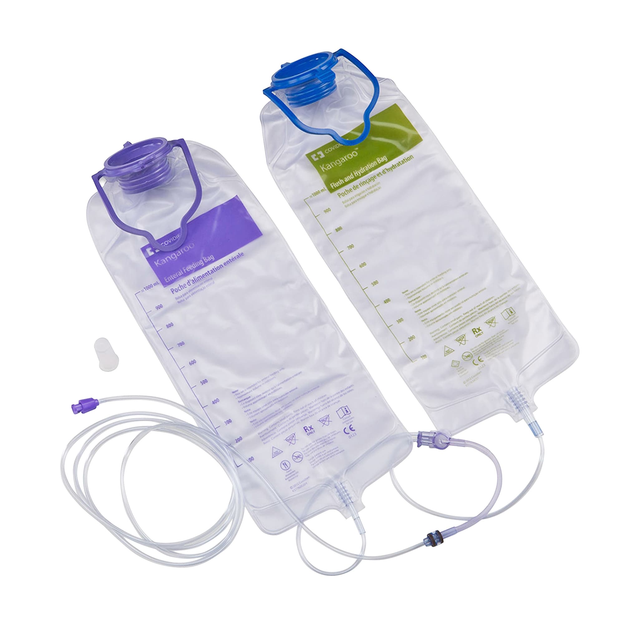 Kangaroo Joey Enteral Feeding Pump Flush Bag Set - Image 2
