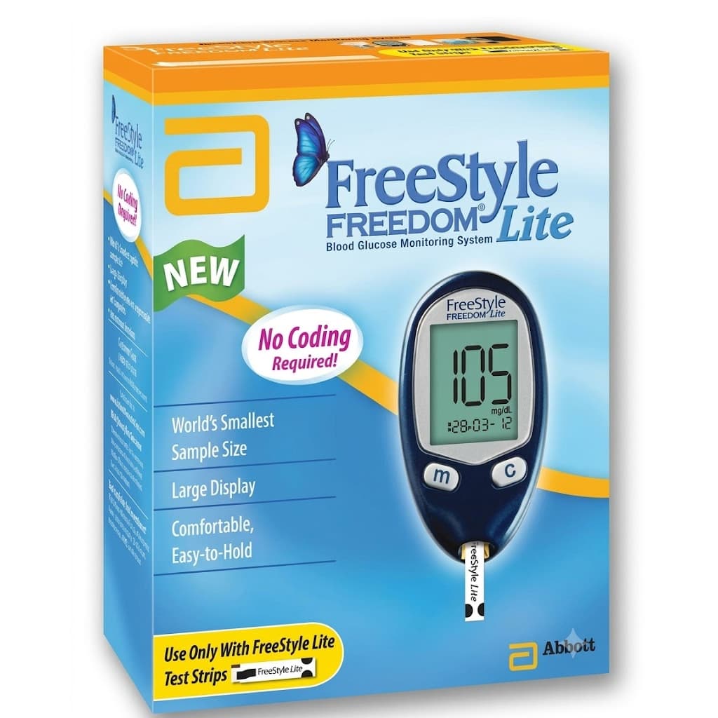 FreeStyle Freedom Lite Blood Glucose Monitoring System - Image 1