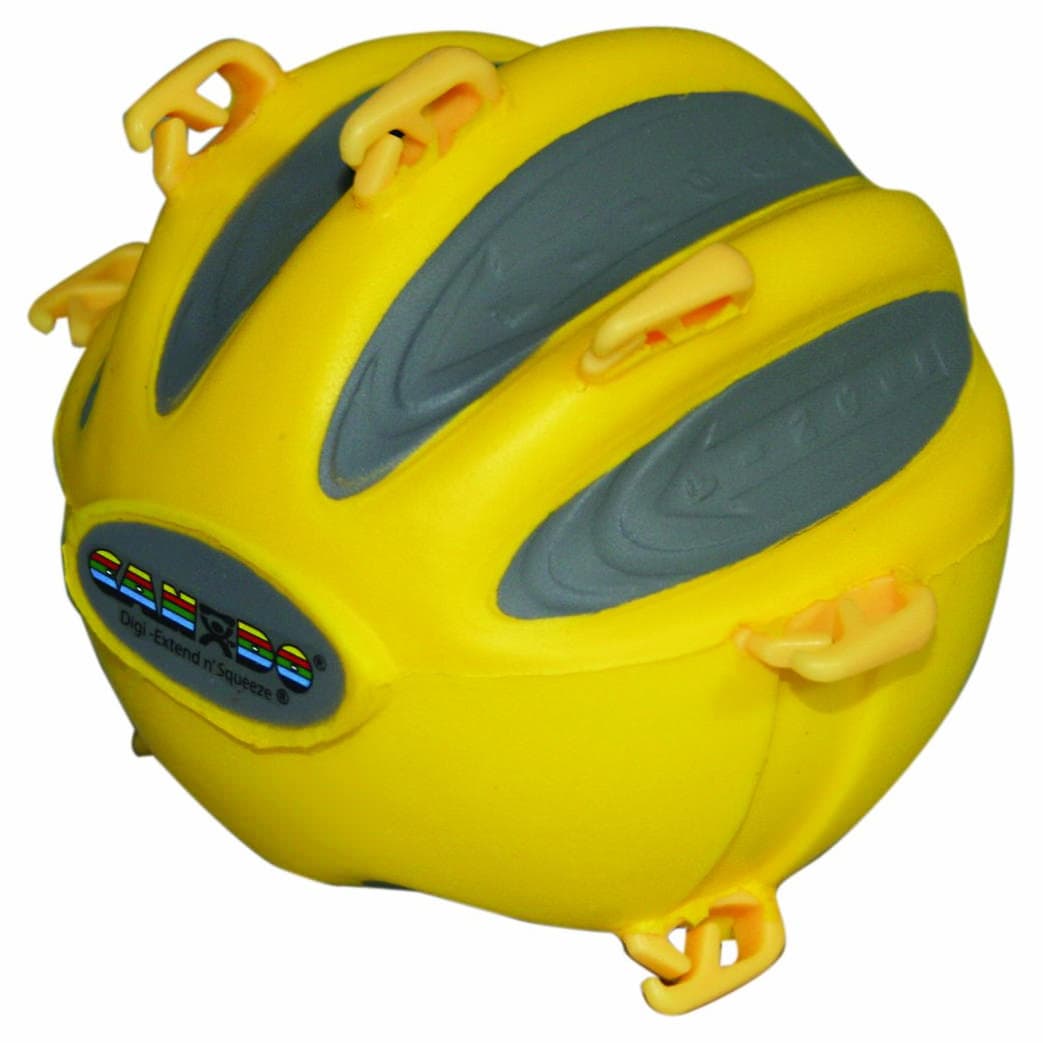 CanDo Digi-Extend n' Squeeze Hand Exerciser, Small, Yellow, Extra Light - Image 1