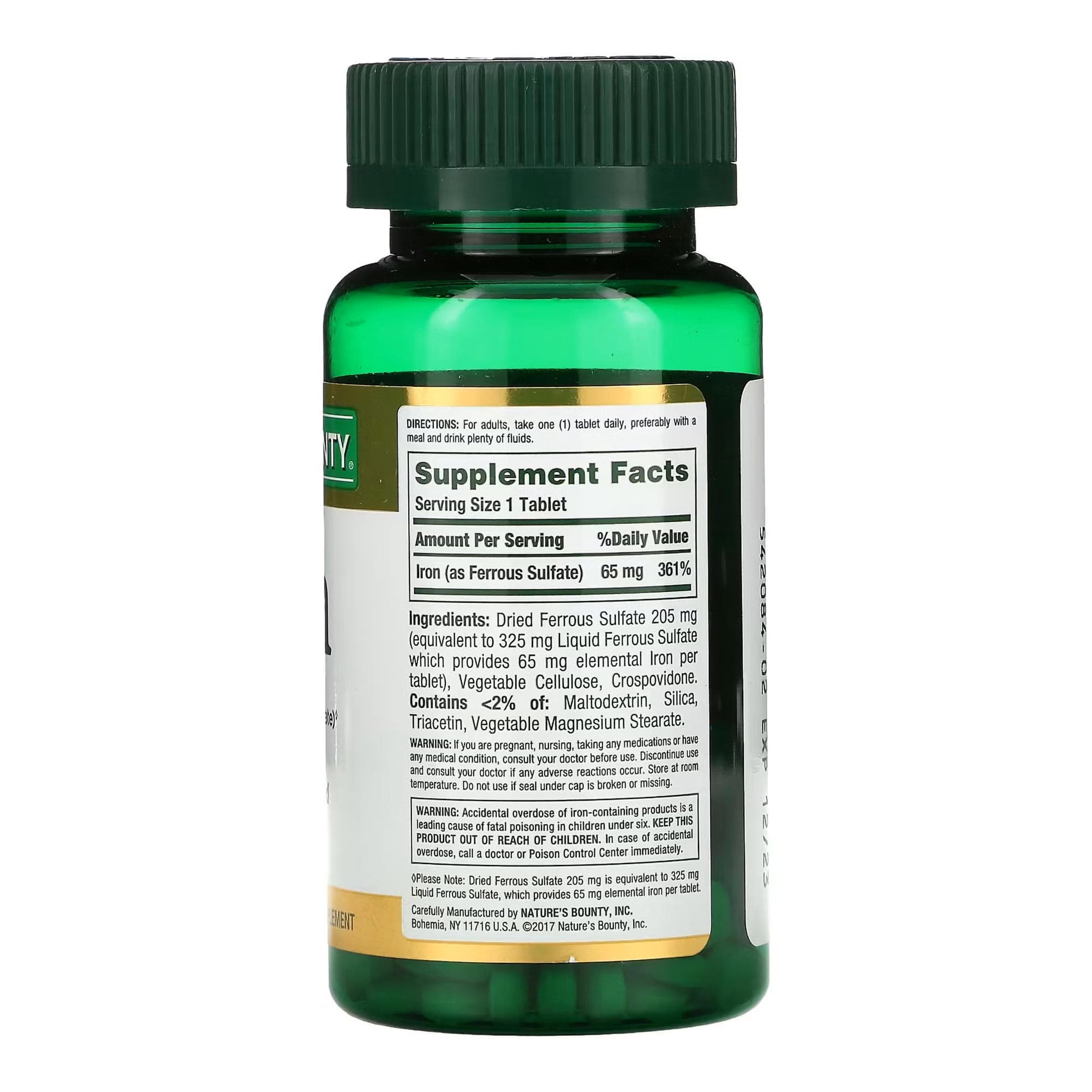 Nature'S Bounty Mineral Supplement Tablet - Image 2