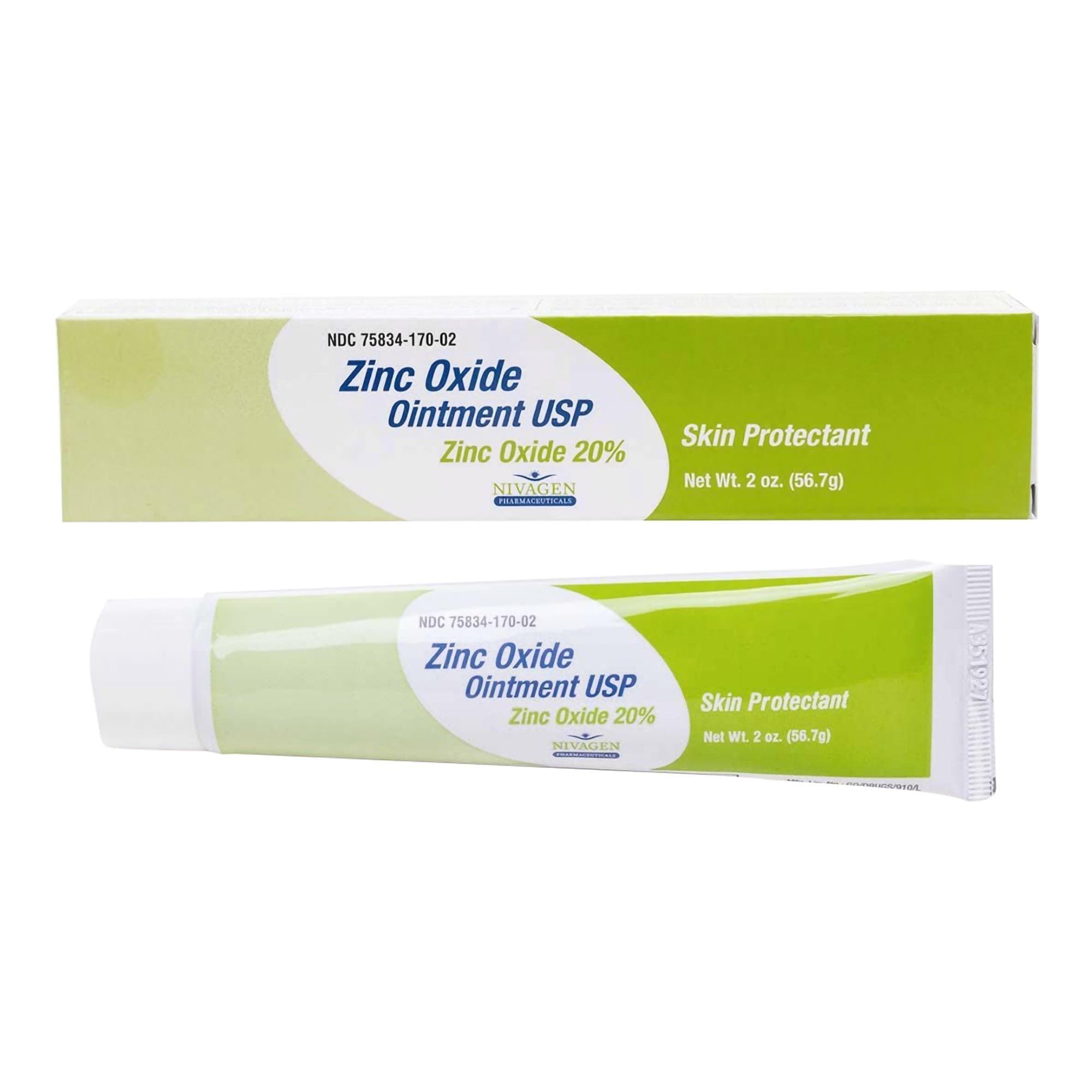 Nivagen Zinc Ointment 20 % Tube, 2 oz - Each - Image 1