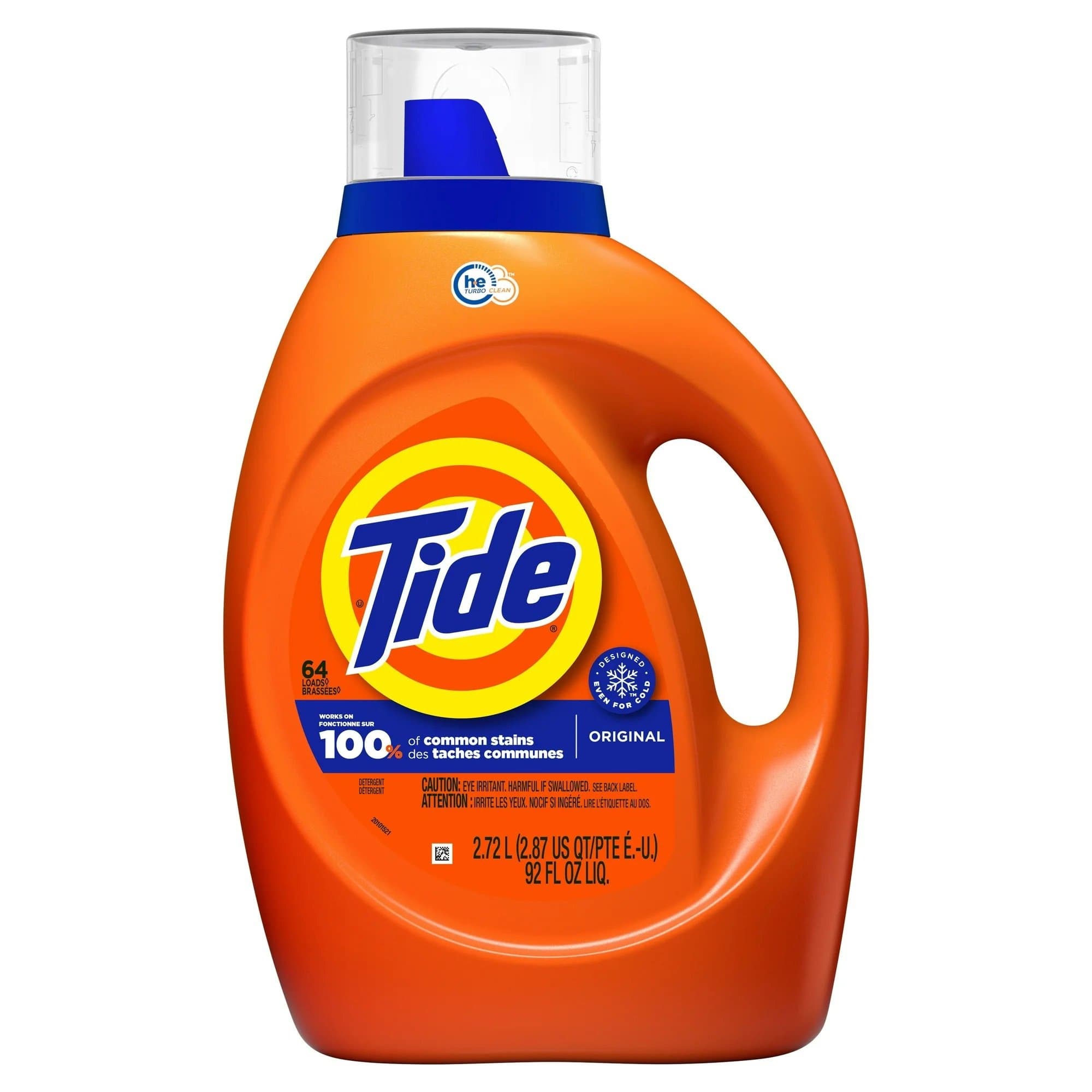 Tide HE Laundry Detergent, 92 oz - Image 1
