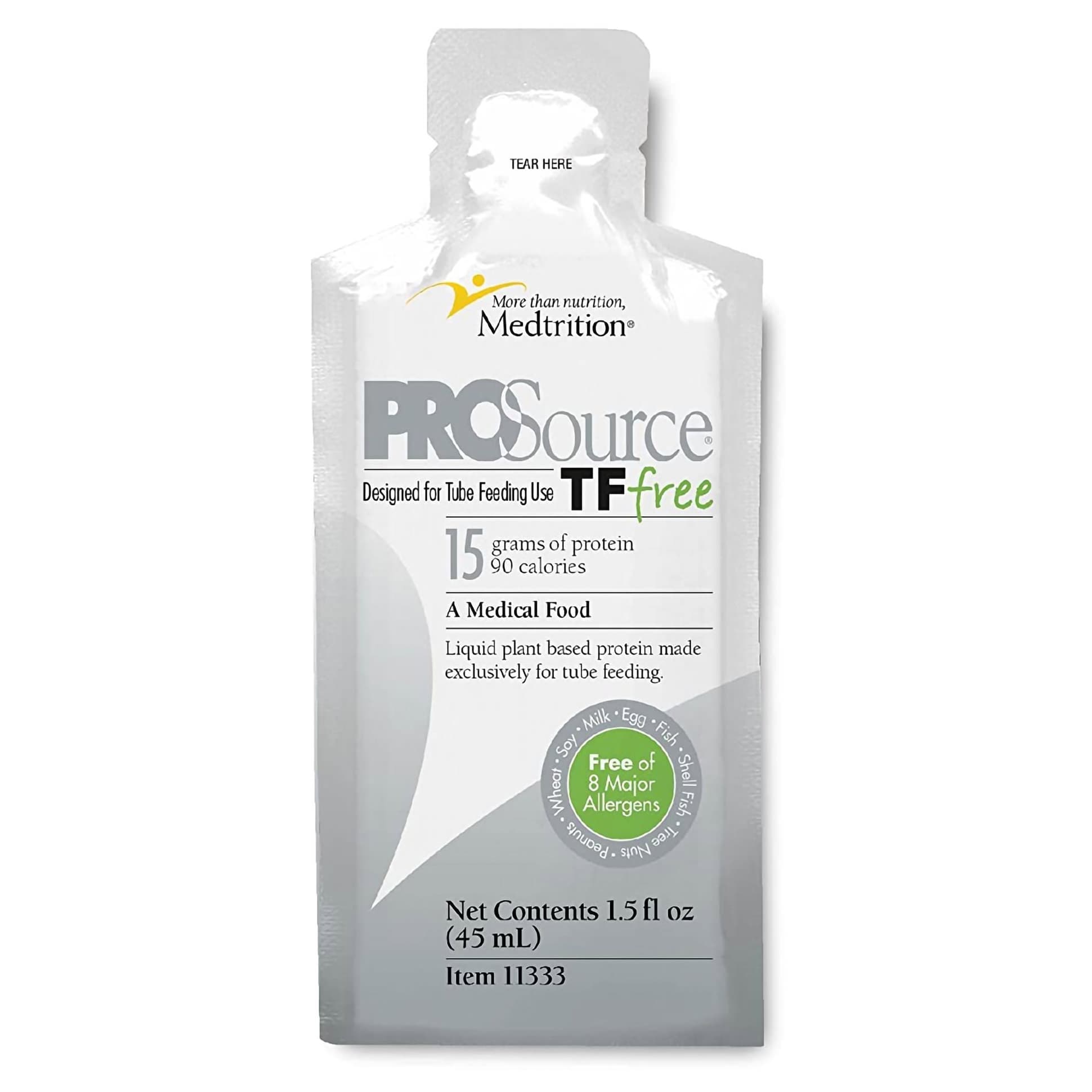 ProSource TF Free Tube Feeding Formula, Unflavored, 1.5 oz - Case of 100 - Image 1