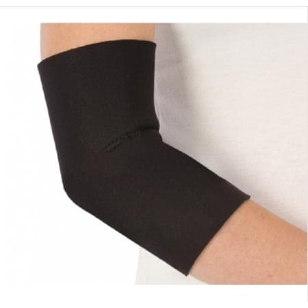 ProCare Pull-On Elbow Sleeve Black, Medium - Image 1