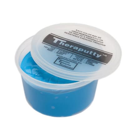 CanDo Antimicrobial Theraputty Exercise Material, 1 Lbs, Blue, Firm - Image 1