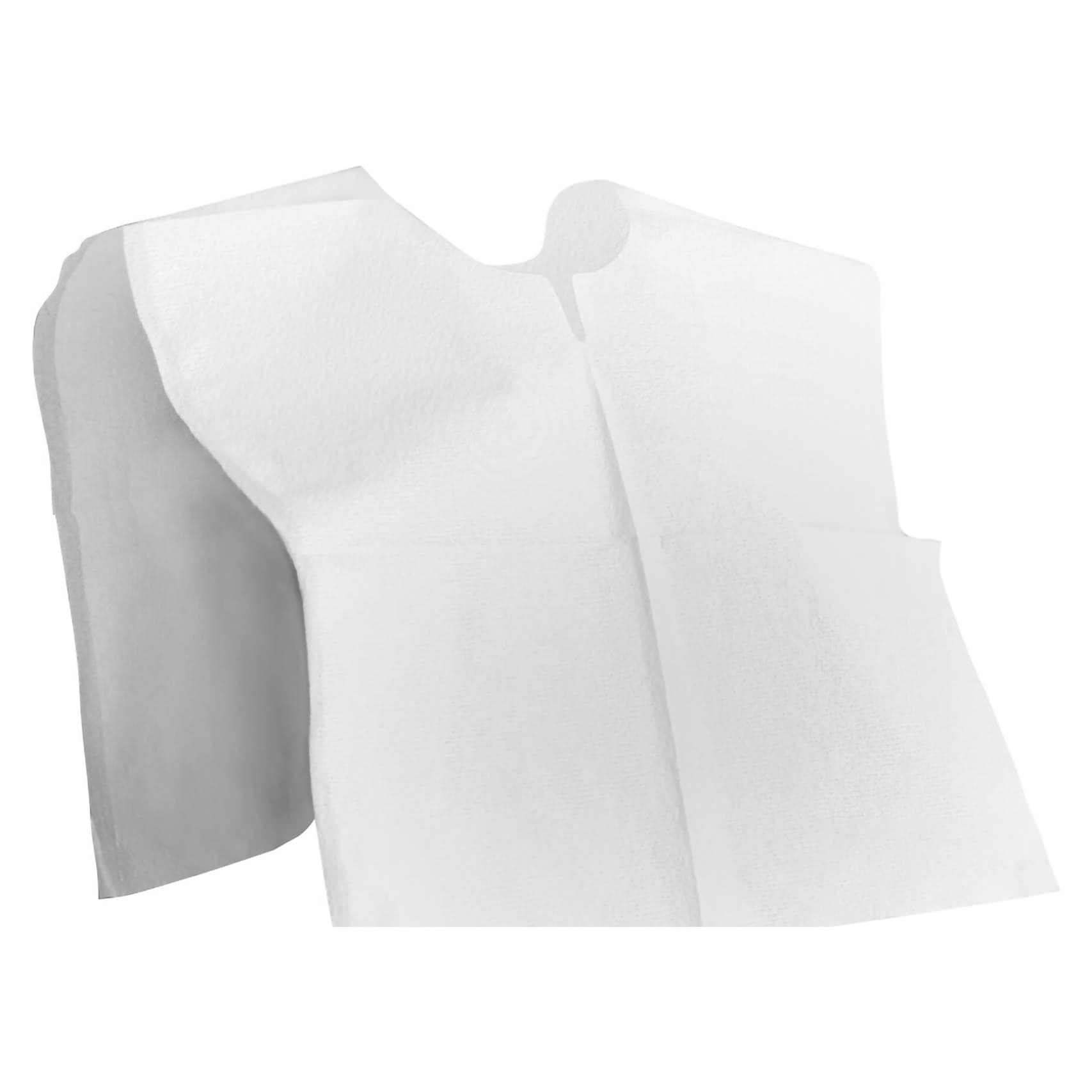 McKesson Open Sides Exam Cape, 19 x 22 Inch - Case of 200 - Image 1