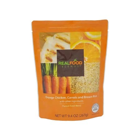 Real Food Blends Ready to Use Tube Feeding Formula, Orange, Chicken, Carrots and Brown Rice - Case of 12 - Image 1