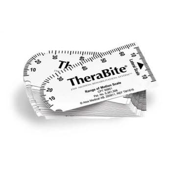 TheraBite Range of Motion (ROM) Scale - Box of 150