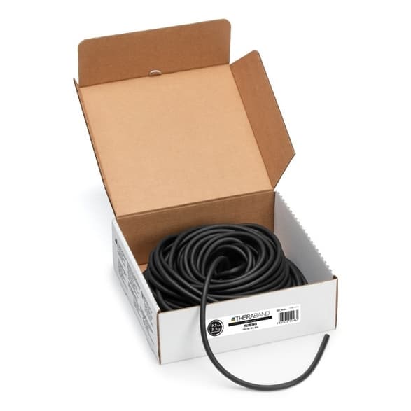 Theraband Non-Latex Resistance Tubing, Black, Special Heavy - Each - Image 1