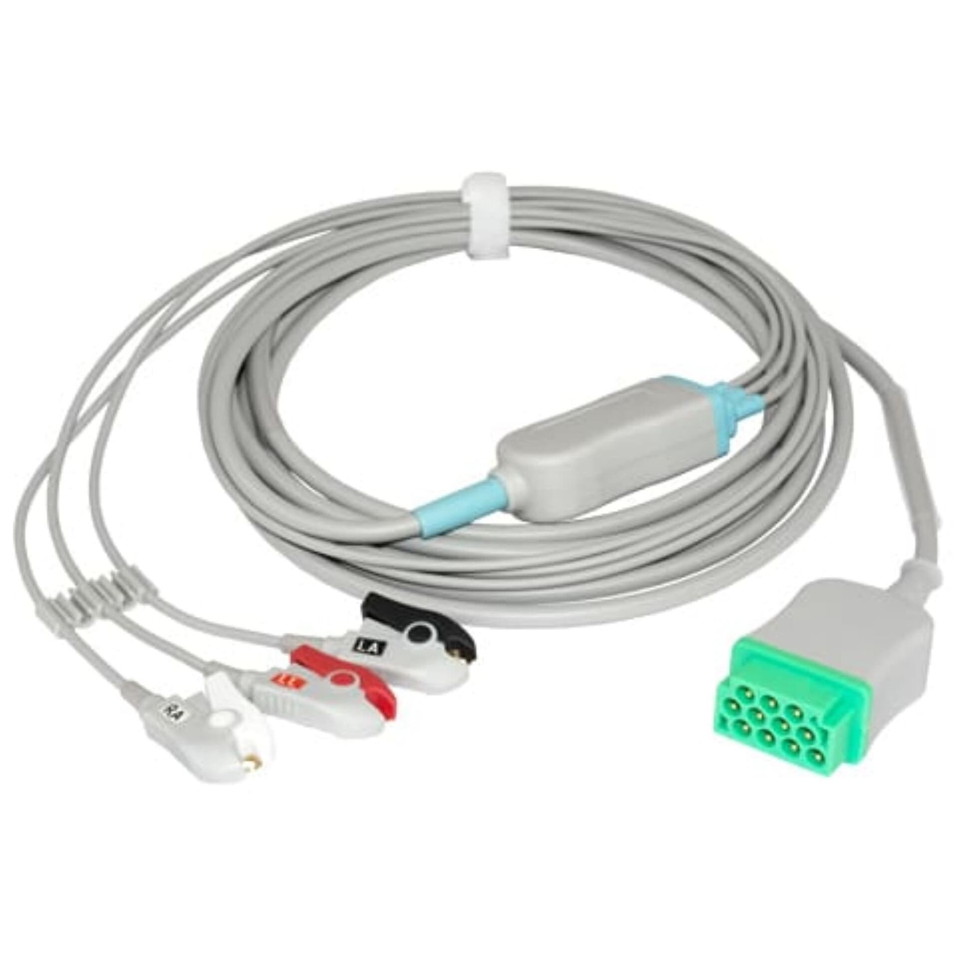 Axia 5-Lead ECG Cable – Snap & Arrow One-Piece Replacement for ECG Machines - Image 1