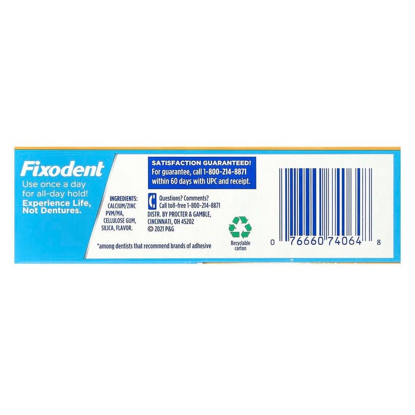 Fixodent Extra Hold Denture Adhesive Powder - Image 3
