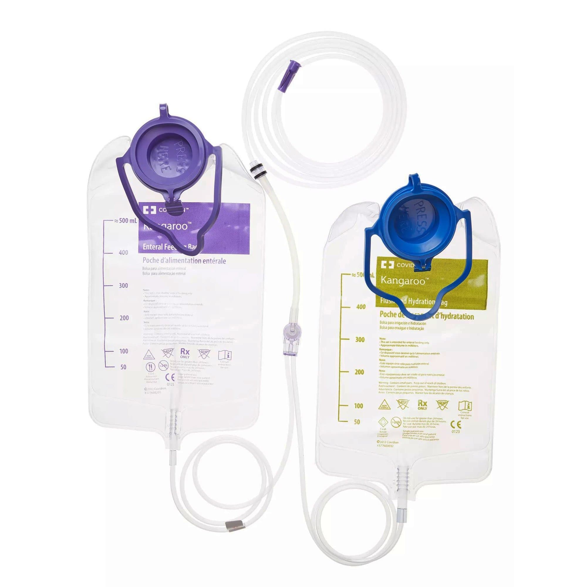 Kangaroo ePump Enteral Feeding Set with Flush Set