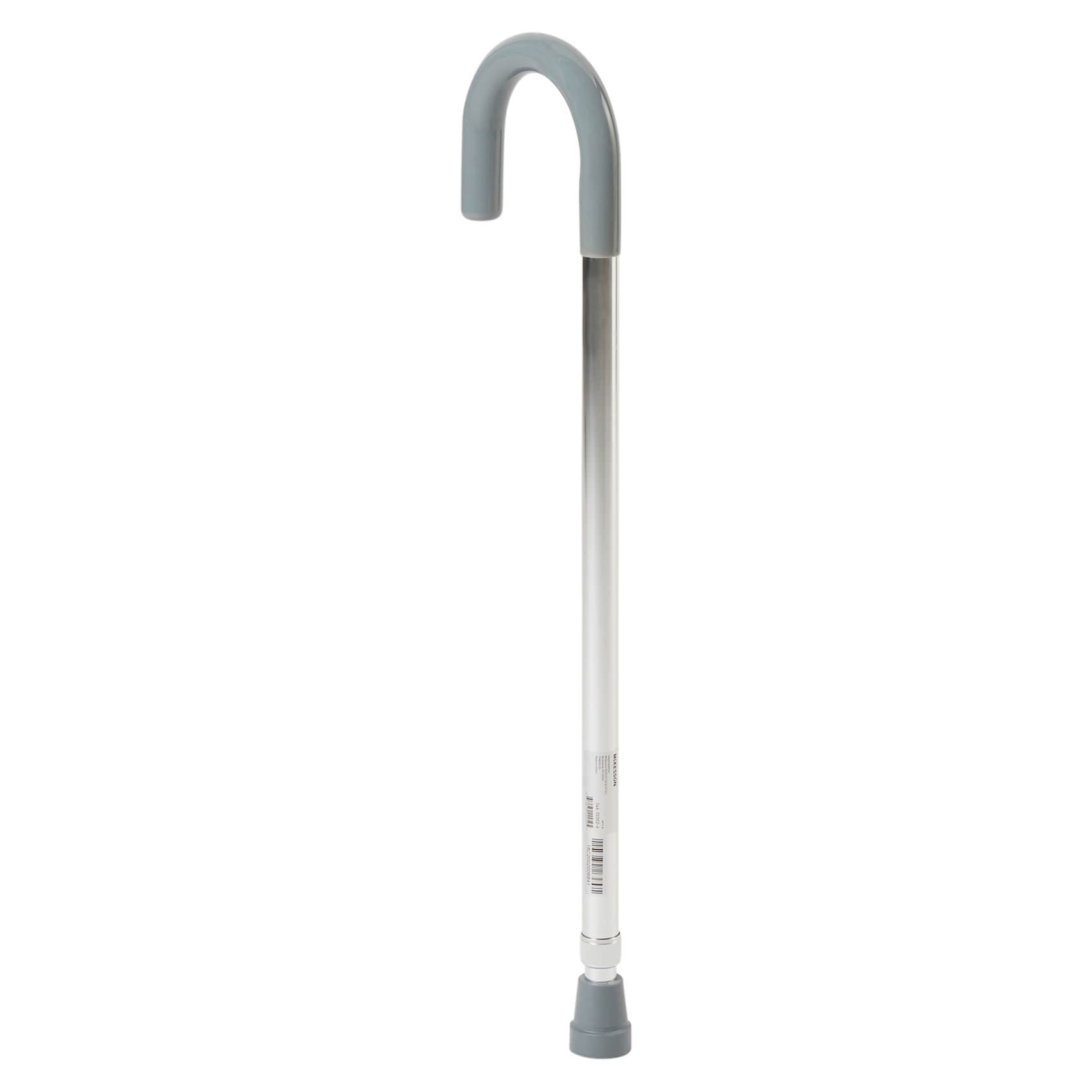 McKesson Aluminum Round Handle Cane, Chrome - Image 3