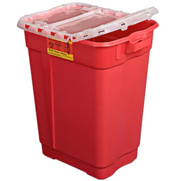 BD Large and Extra Large Sharps Container, Hinge Top - Image 3