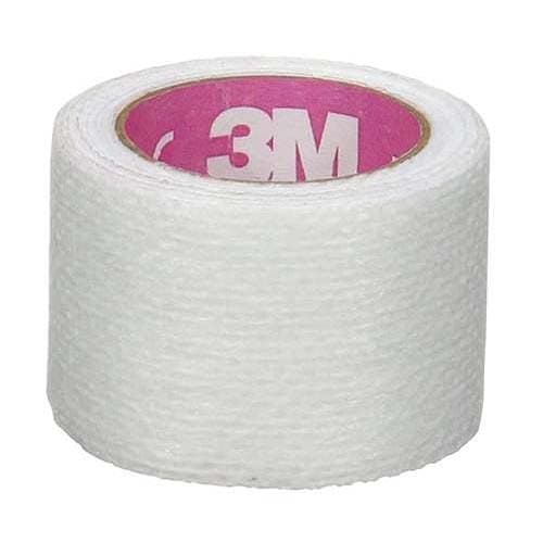 3M Medipore H Hypoallergenic Soft Cloth Surgical Tape, White, 1 Inch x 2 Yards - Each - Image 2