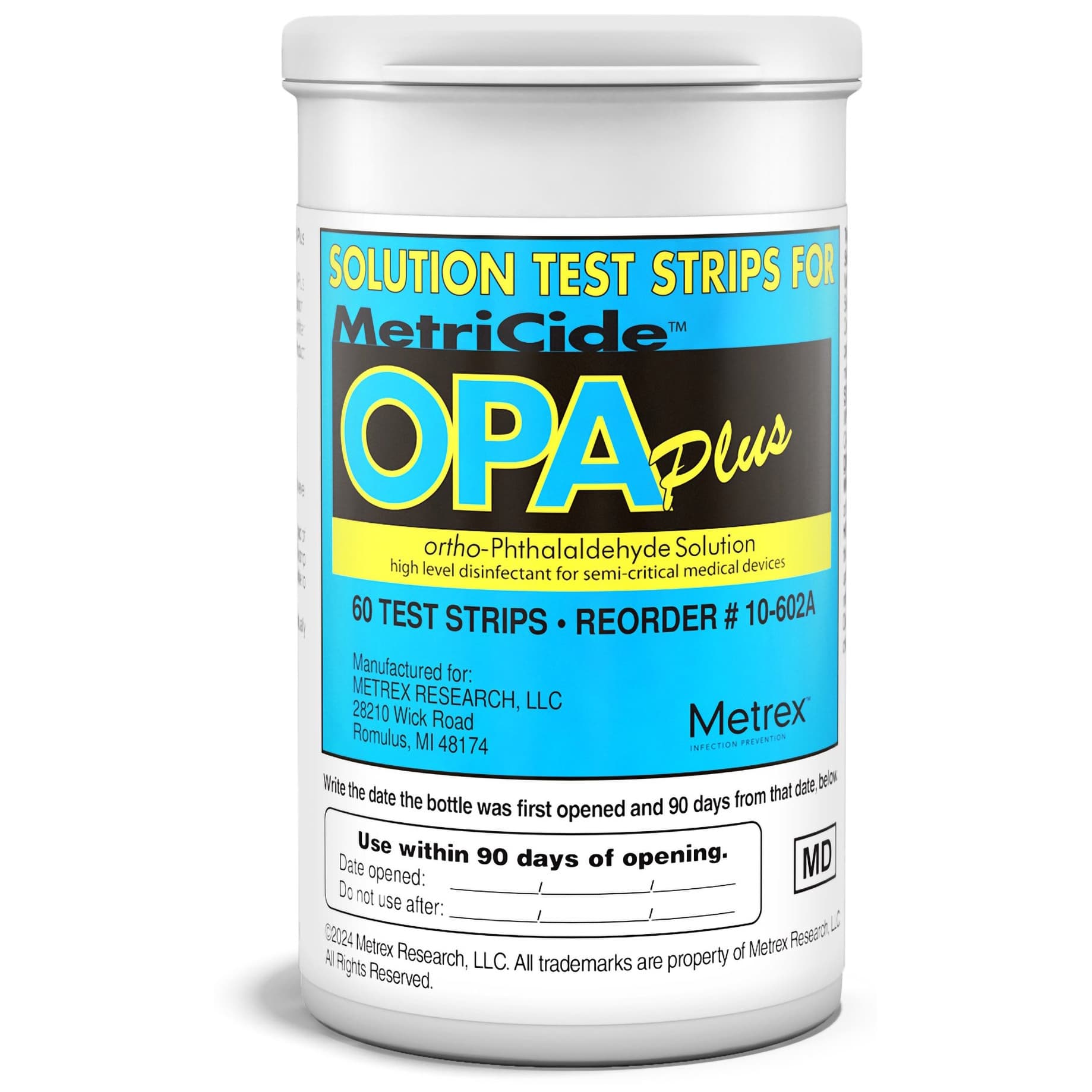 MetriCide OPA Concentration Indicator Strips - Case of 2 - Image 1