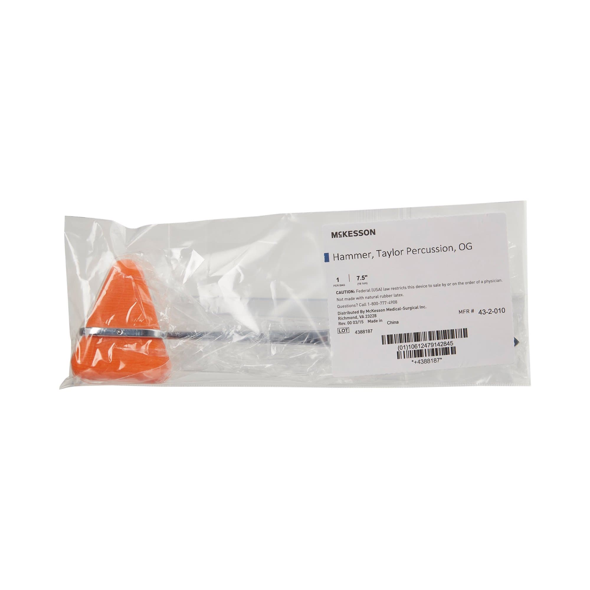 McKesson Taylor Percussion Hammer, 7-1/2" - Image 3