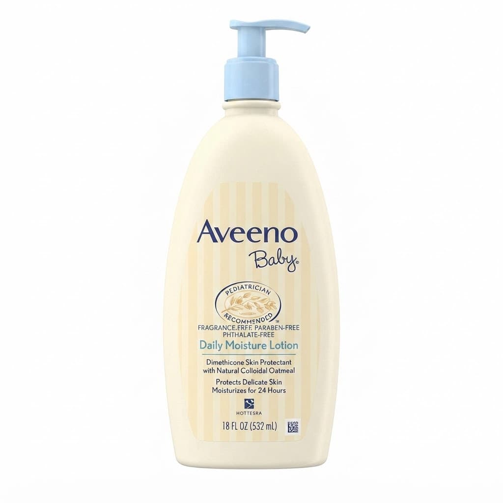 Aveeno Baby Daily Moisture Lotion, 18 oz - Case of 12