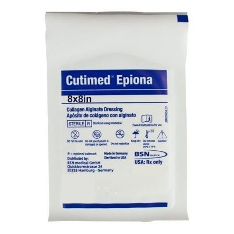 Cutimed Epiona Collagen Dressing, 8 x 8 Inch - Each - Image 1