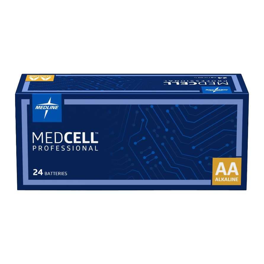 Medline MedCell Alkaline Batteries, 1.5v,AA - Package of 4 - Image 1
