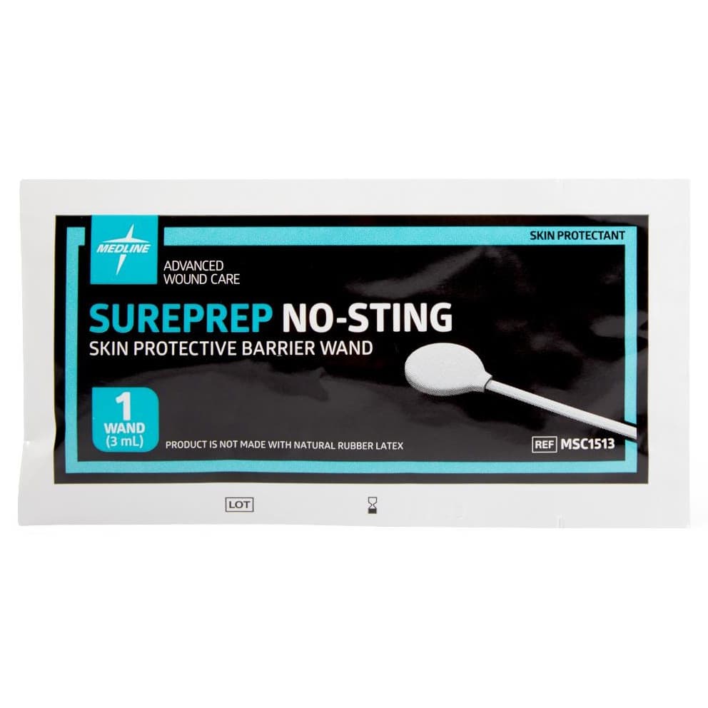 Medline Sureprep No-Sting Skin Barrier Applicator Swab, 3mL - Image 2