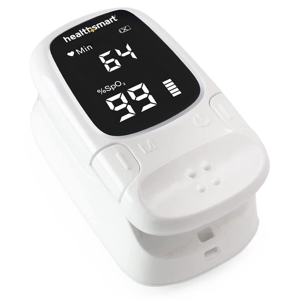 Healthsmart Digital Fingertip Sport Pulse Oximeter, LED Display, Auto-Shutoff - Each - Image 1