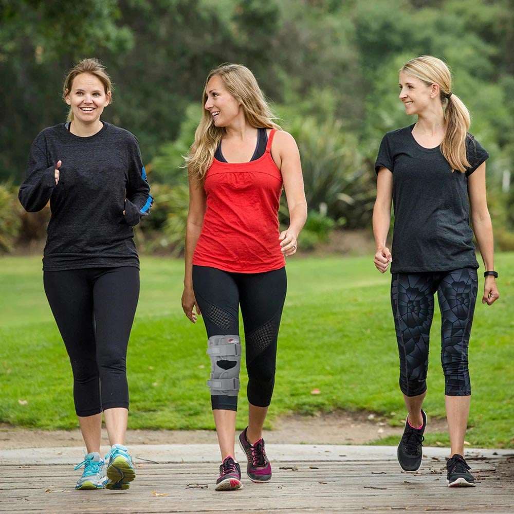 Swede-O Thermal Vent Open Wrap Hinged Knee Brace - Image 3