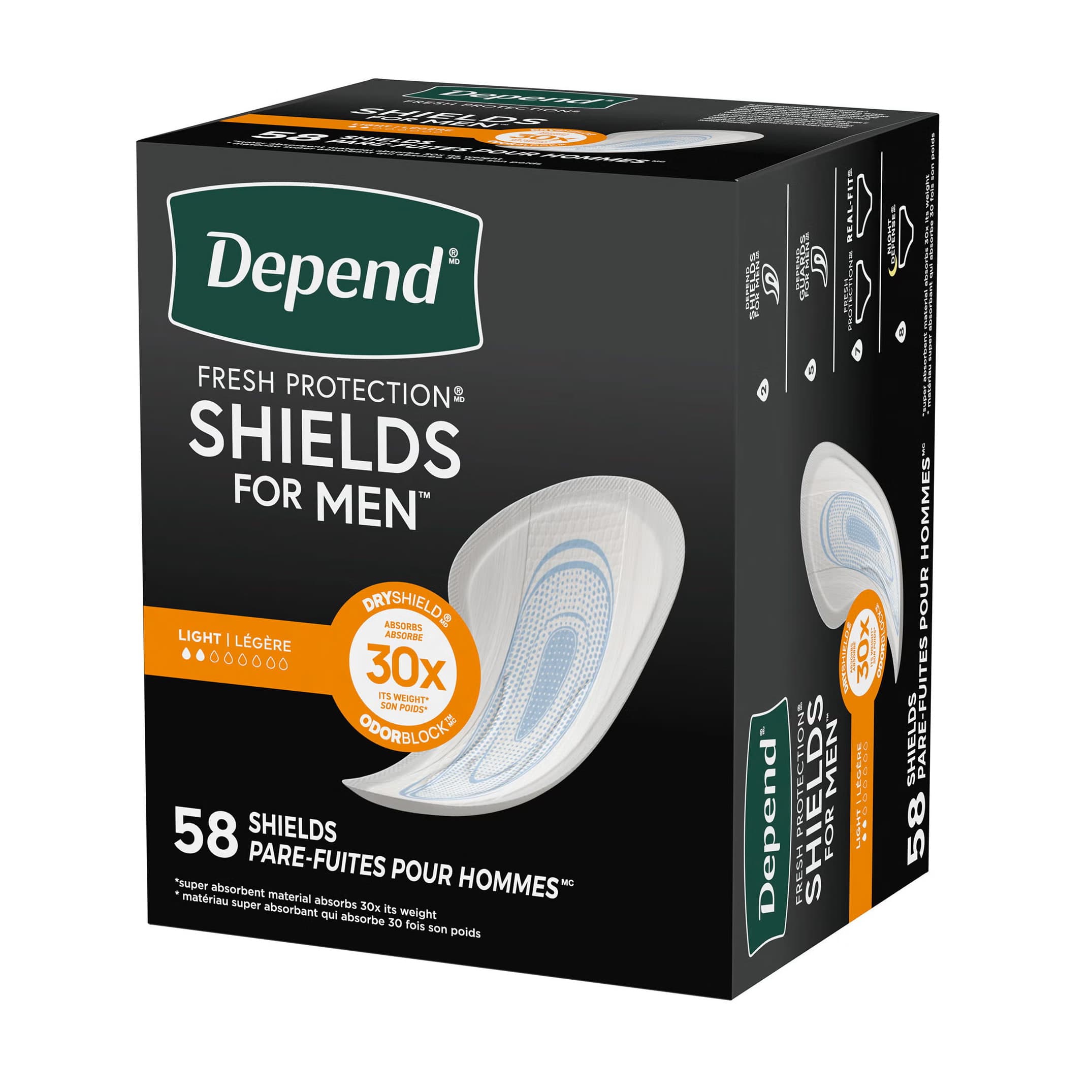 Depend Incontinence Shields for Men - Image 2
