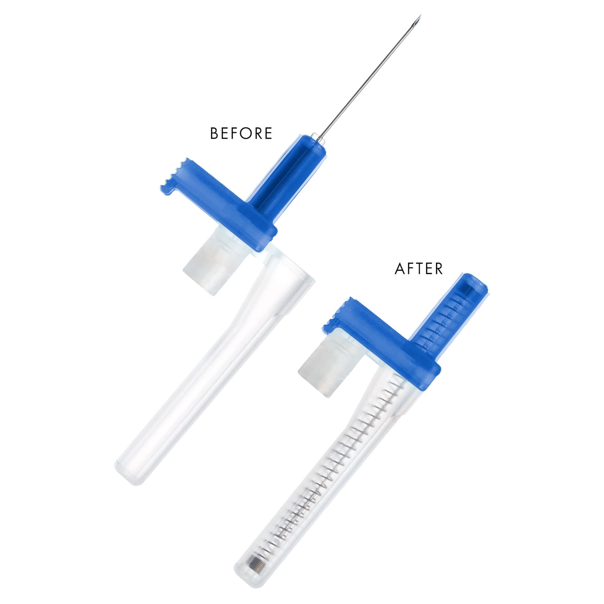EasyPoint Retractable Safety Hypodermic Needle, 23G x 1 Inch - Case of 400 - Image 1
