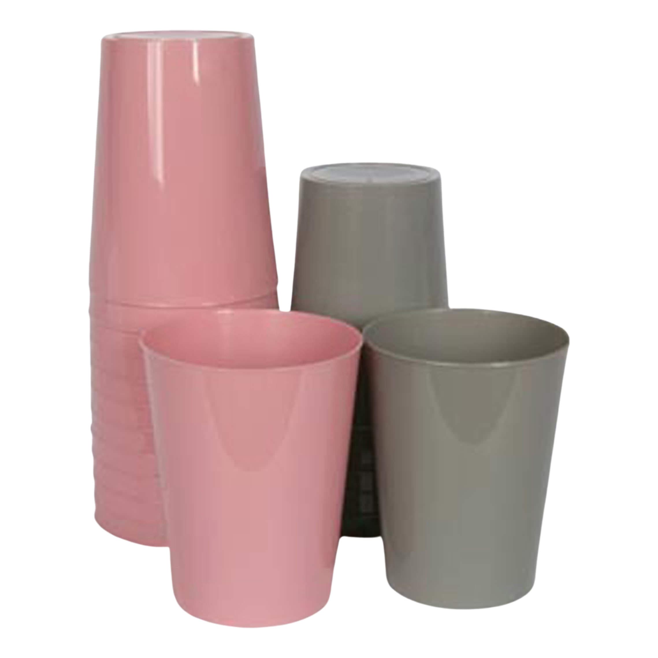 Medegen Plastic Reusable Tumbler, 9 oz - Bag of 20 - Image 1