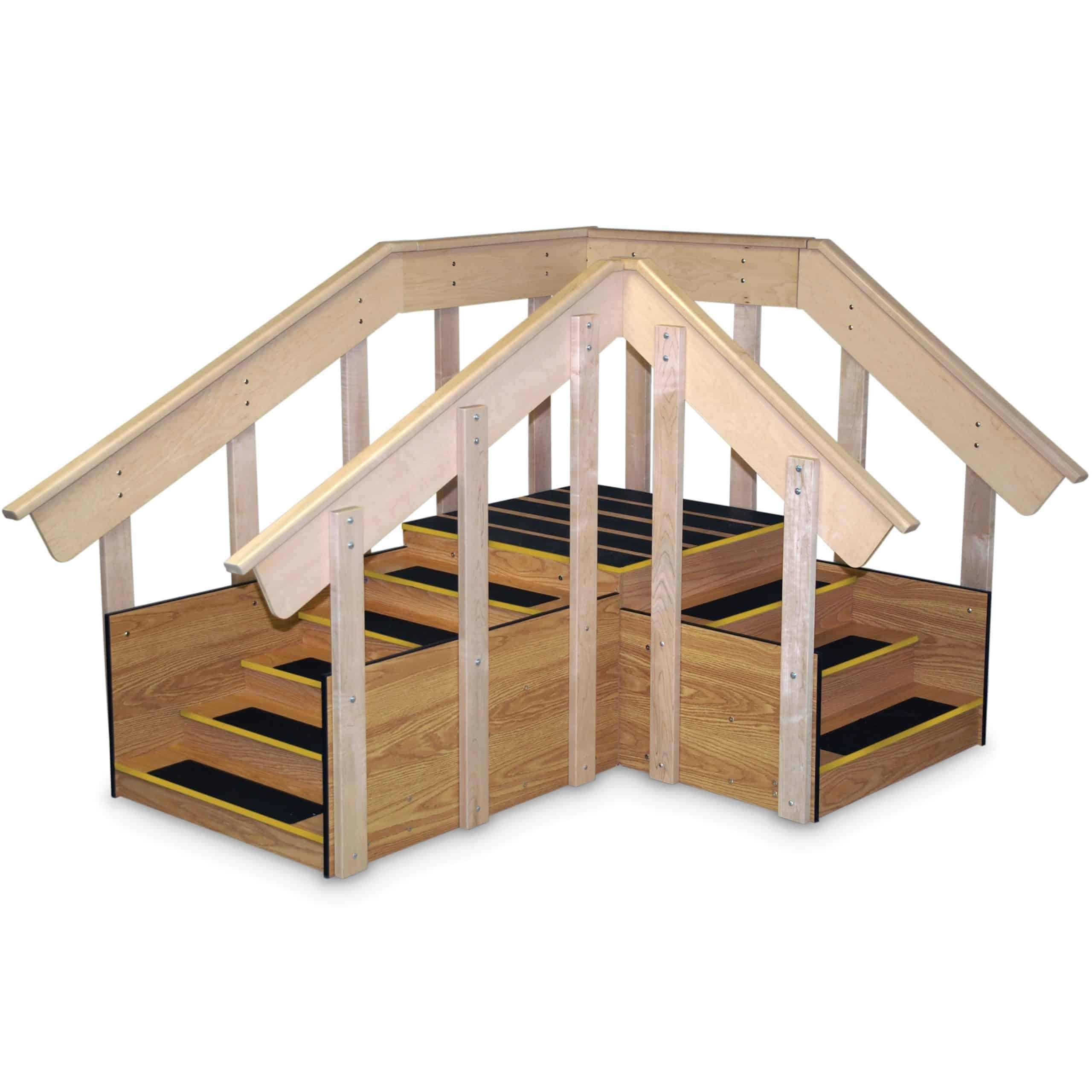 Hausmann Convertible Space Saver Training Staircase - Image 1