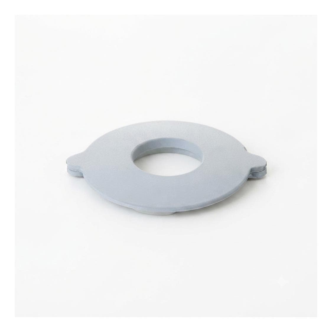 All-Flexible Compact Convex Mounting Ring 1" Opening, 3-3/4" x 3-1/8", Green Neoprene Rubber - Each - Image 1