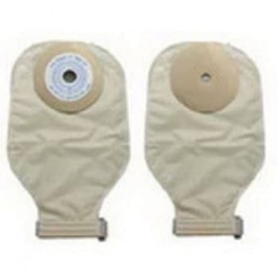Nu hope Brief Precut Drainable Pouch, 5/8 Inch Non-Convex - Box of 10 - Image 1