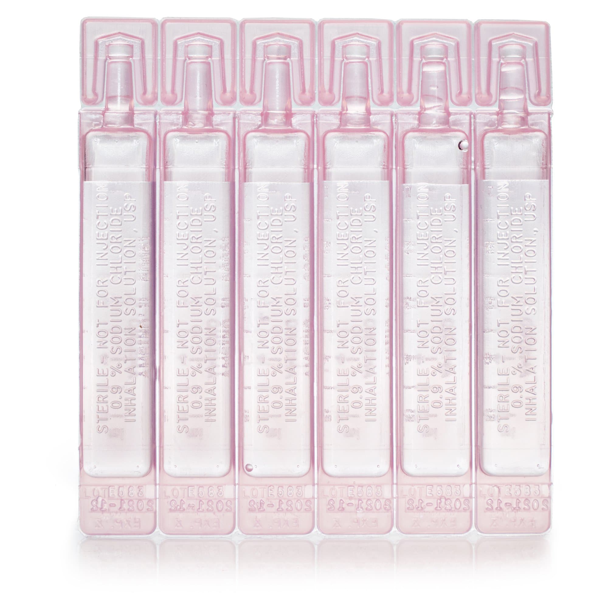 McKesson Normal Saline Unit Dose Vial, 5 ml - Case of 1000 - Image 1
